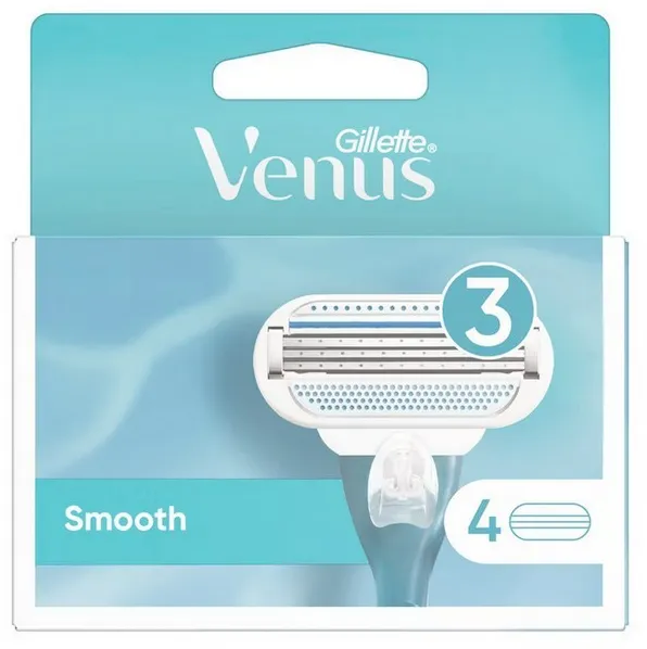 Gillette - Venus Smooth Barberblade - 4 Pak
